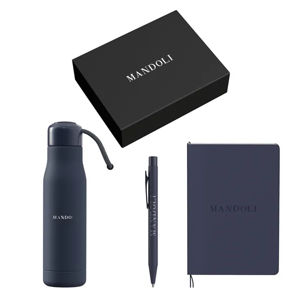 Gift Set includesP926 - LARGE JOURNAL GIFT BOX - BOTTLE FITDW339... from ASI 88660 Spector & Co.