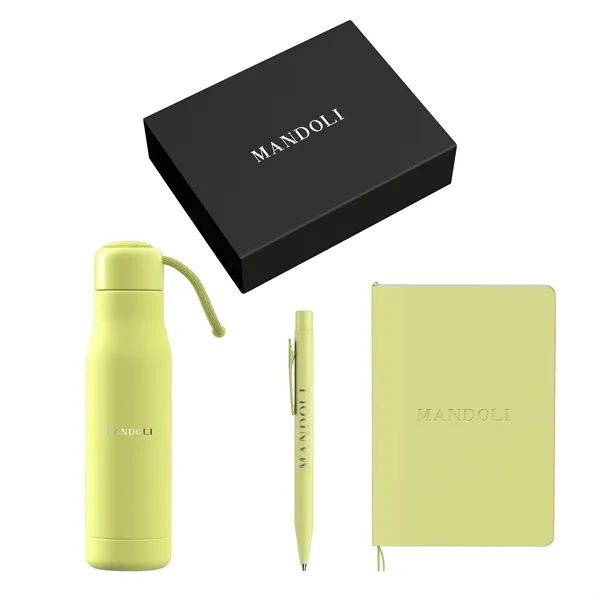 Gift Set includesP926 - LARGE JOURNAL GIFT BOX - BOTTLE FITDW339... from ASI 88660 Spector & Co.