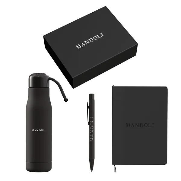 Gift Set includesP926 - LARGE JOURNAL GIFT BOX - BOTTLE FITDW339... from ASI 88660 Spector & Co.