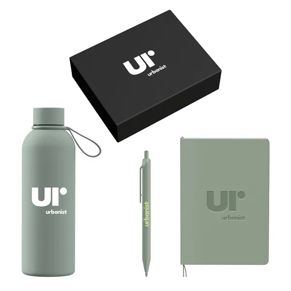 Gift Set includesP926 - LARGE JOURNAL GIFT BOX - BOTTLE FITDW336... from ASI 88660 Spector & Co.