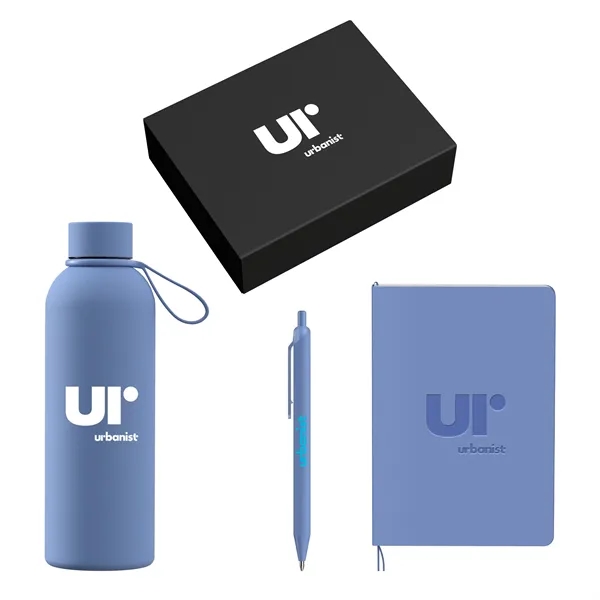 Gift Set includesP926 - LARGE JOURNAL GIFT BOX - BOTTLE FITDW336... from ASI 88660 Spector & Co.