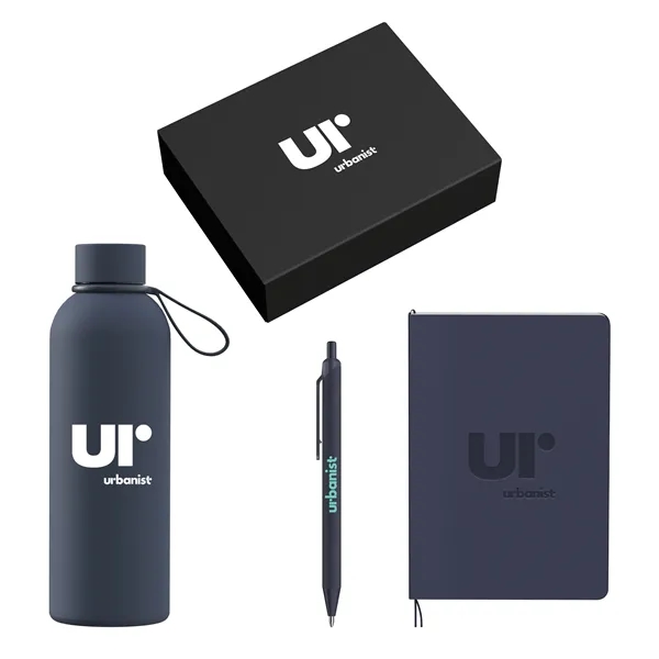 Gift Set includesP926 - LARGE JOURNAL GIFT BOX - BOTTLE FITDW336... from ASI 88660 Spector & Co.