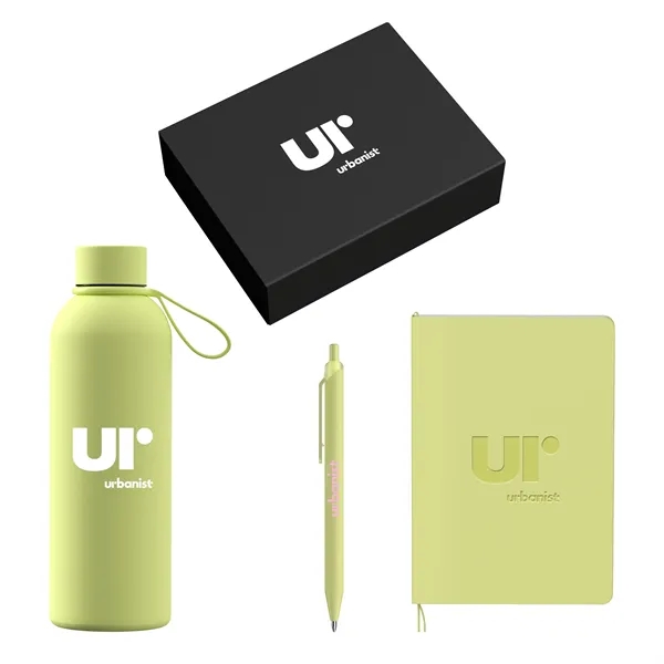 Gift Set includesP926 - LARGE JOURNAL GIFT BOX - BOTTLE FITDW336... from ASI 88660 Spector & Co.