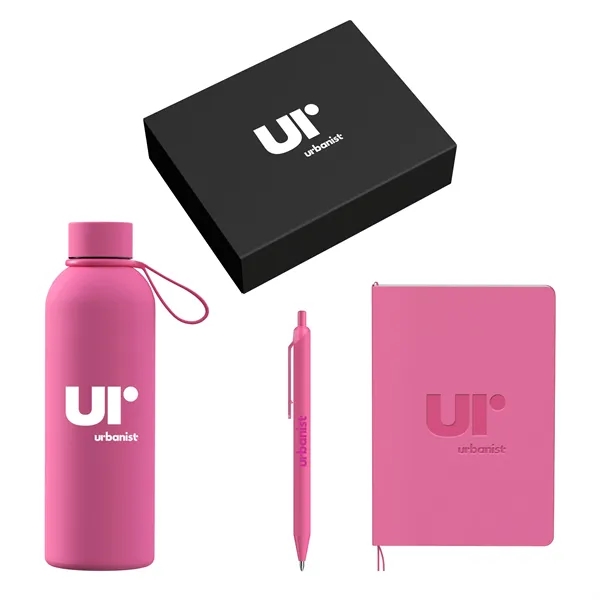 Gift Set includesP926 - LARGE JOURNAL GIFT BOX - BOTTLE FITDW336... from ASI 88660 Spector & Co.