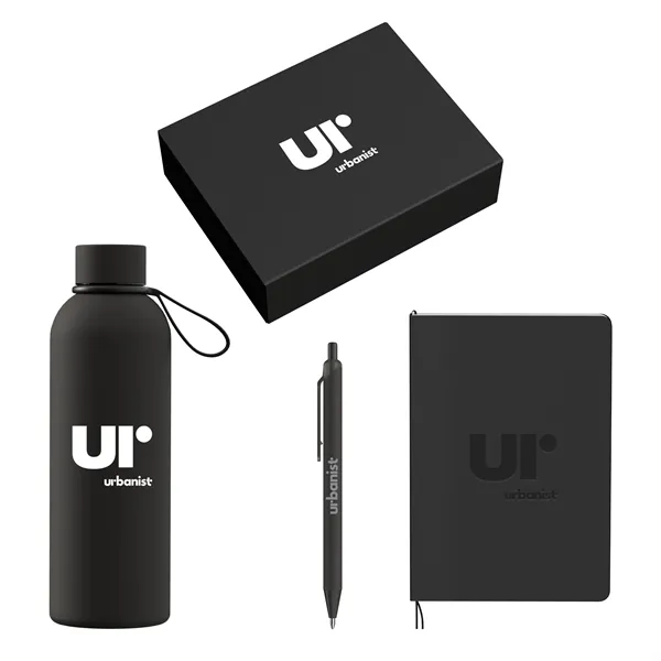 Gift Set includesP926 - LARGE JOURNAL GIFT BOX - BOTTLE FITDW336... from ASI 88660 Spector & Co.