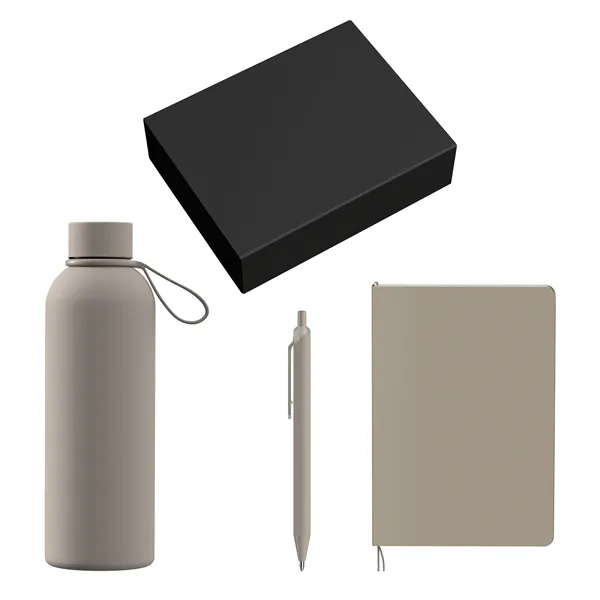 Gift Set includesP926 - LARGE JOURNAL GIFT BOX - BOTTLE FITDW336... from ASI 88660 Spector & Co.