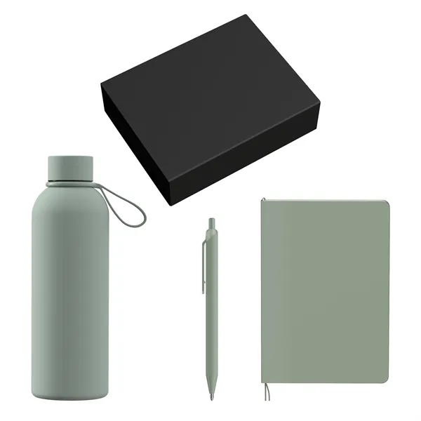 Gift Set includesP926 - LARGE JOURNAL GIFT BOX - BOTTLE FITDW336... from ASI 88660 Spector & Co.