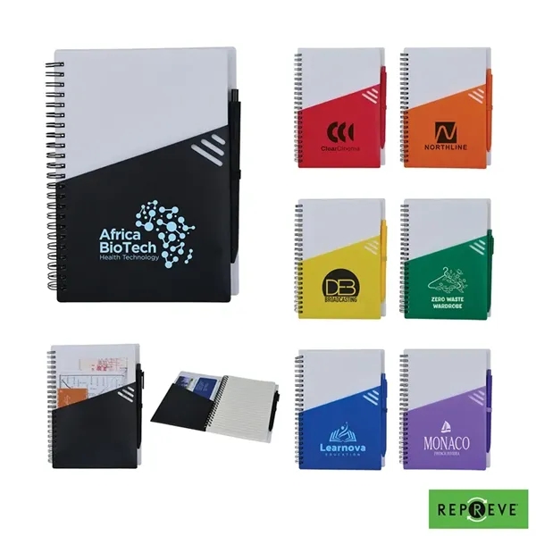 Providence Repreve® Ocean Recycled (RPP) Junior Notebook ...... from ASI 67866 Logomark/Valumark