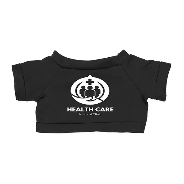 8" plush teddy bear with custom color t-shirt.... from ASI 62660 Innovation Line