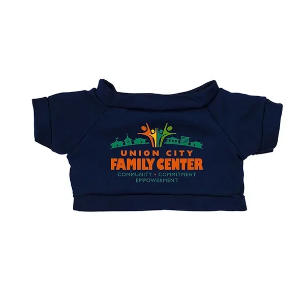 8" plush teddy bear with custom color t-shirt.... from ASI 62660 Innovation Line