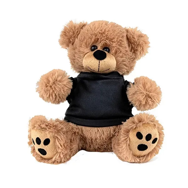 8" plush teddy bear with custom color t-shirt.... from ASI 62660 Innovation Line