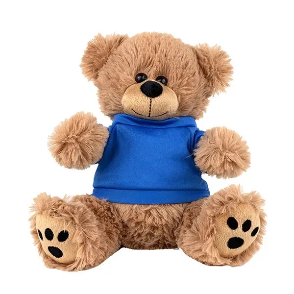 8" plush teddy bear with custom color t-shirt.... from ASI 62660 Innovation Line