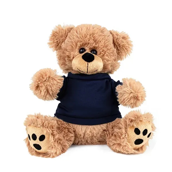 8" plush teddy bear with custom color t-shirt.... from ASI 62660 Innovation Line