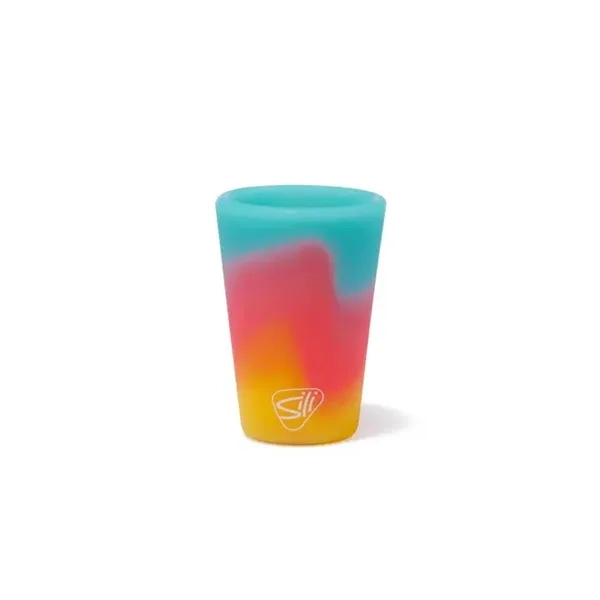 Durable silicone 1.5 oz shot glass in vibrant colors, ready for... from ASI 72657 Active Life Promo / Apres Ski Active Life