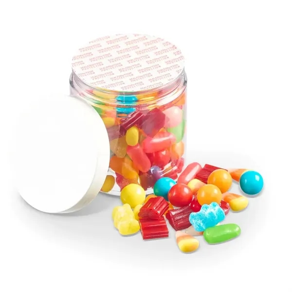 This 8 oz candy salad jar includes a full-color digital imprint... from ASI 55583 GMG Pen