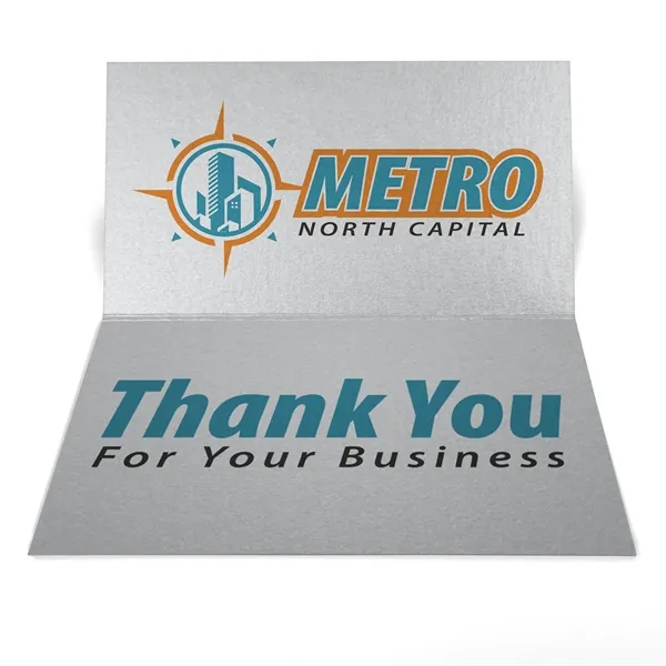 Personalize your packaging with elegant gift cards.... from ASI 37940 Bag Makers Inc