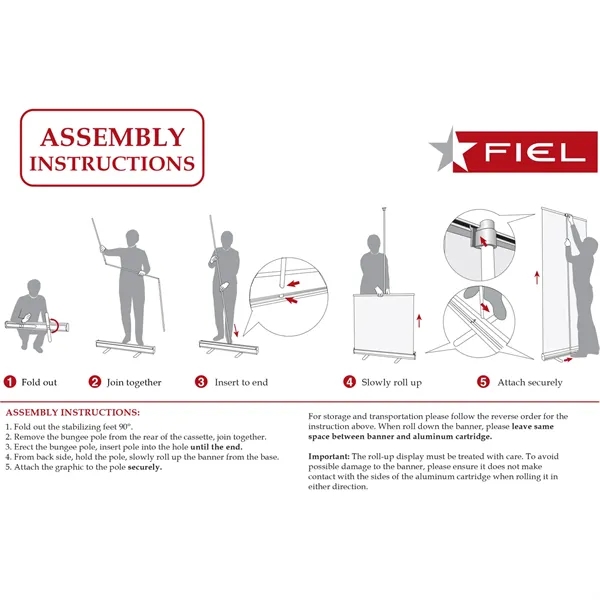 Trade Show Package, Premium Banner + Sublimated Table Throw with closed... from ASI 53509 FIEL-Fairdeal Import & Export / FIEL