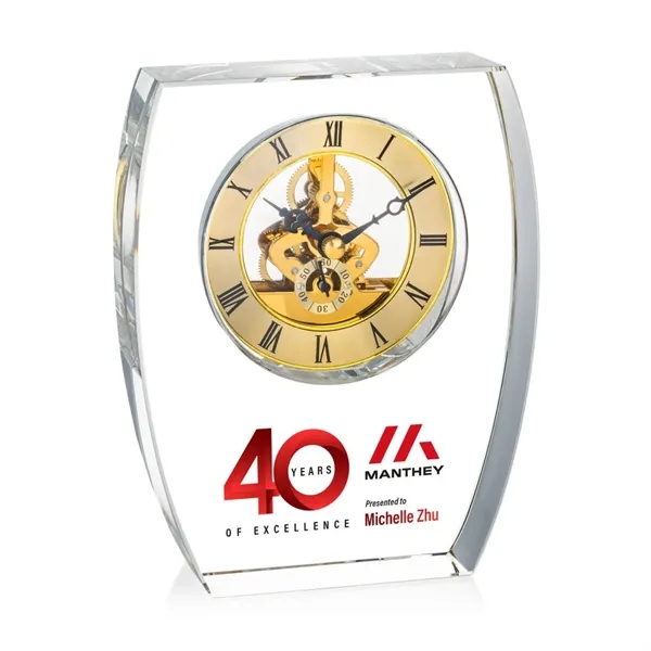Barchus VividPrint™ Clock - Gold... from ASI 84592 St Regis Group / St Regis