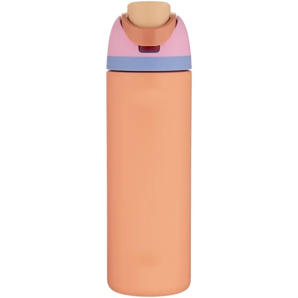 24 oz double wall 18/8 stainless steel thermal bottle with copper... from ASI 51197 ETS Express, LLC