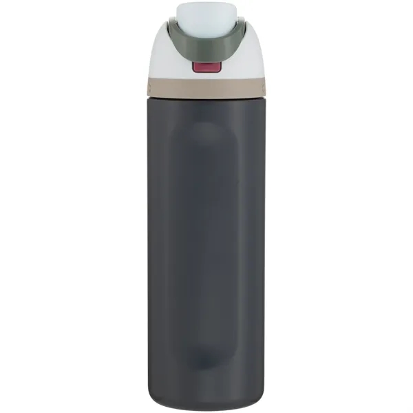24 oz double wall 18/8 stainless steel thermal bottle with copper... from ASI 51197 ETS Express, LLC
