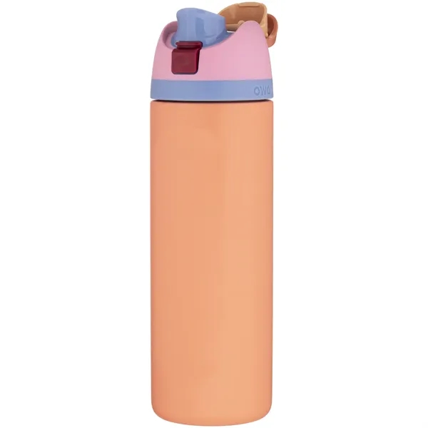 24 oz double wall 18/8 stainless steel thermal bottle with copper... from ASI 51197 ETS Express, LLC
