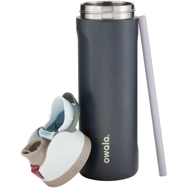 24 oz double wall 18/8 stainless steel thermal bottle with copper... from ASI 51197 ETS Express, LLC