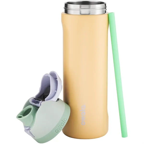 24 oz double wall 18/8 stainless steel thermal bottle with copper... from ASI 51197 ETS Express, LLC