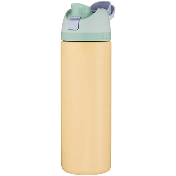 24 oz double wall 18/8 stainless steel thermal bottle with copper... from ASI 51197 ETS Express, LLC