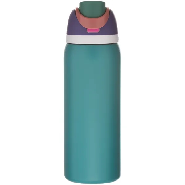 32 oz double wall 18/8 stainless steel thermal bottle with copper... from ASI 51197 ETS Express, LLC