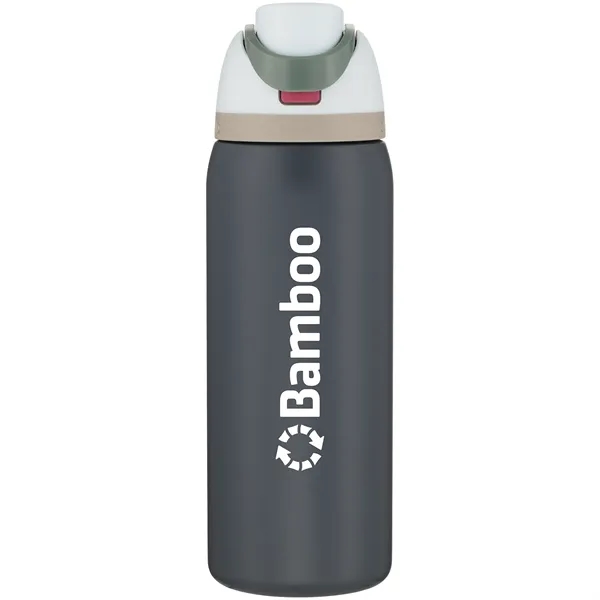 32 oz double wall 18/8 stainless steel thermal bottle with copper... from ASI 51197 ETS Express, LLC