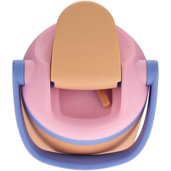 30 oz insulated stainless steel bottle with FreeSip straw lid, push-button... from ASI 51197 ETS Express, LLC