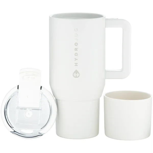 20 oz insulated stainless steel travel mug with ceramic lining, snap... from ASI 51197 ETS Express, LLC