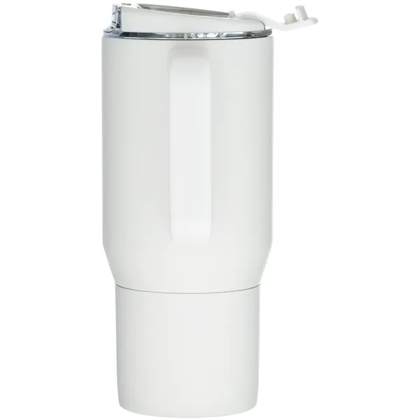 20 oz insulated stainless steel travel mug with ceramic lining, snap... from ASI 51197 ETS Express, LLC