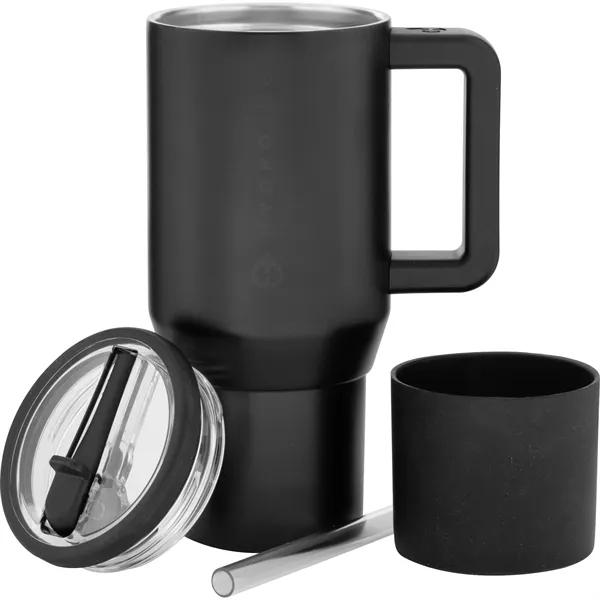 20 oz double wall 18/8 stainless steel thermal mug with copper... from ASI 51197 ETS Express, LLC