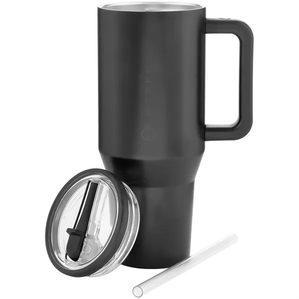32 oz double wall 18/8 stainless steel thermal mug with copper... from ASI 51197 ETS Express, LLC