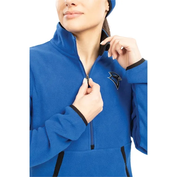 Ladies Chill Fleece 2.0 1/2 Zip Pullover with 70% recycled polyester/30%... from ASI 37461 Augusta Sportswear