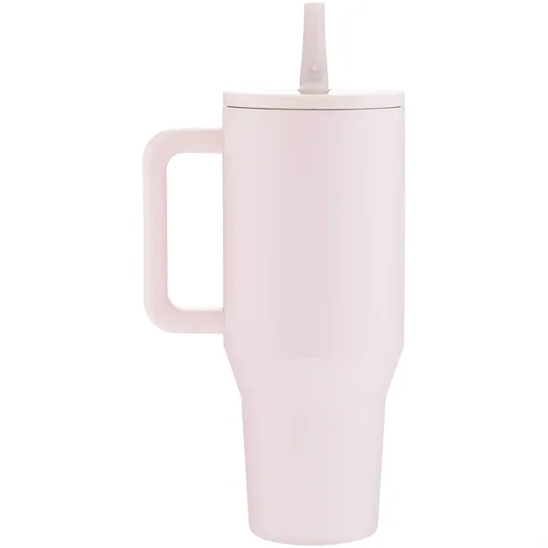 40 oz double wall 18/8 stainless steel thermal tumbler with copper... from ASI 51197 ETS Express, LLC