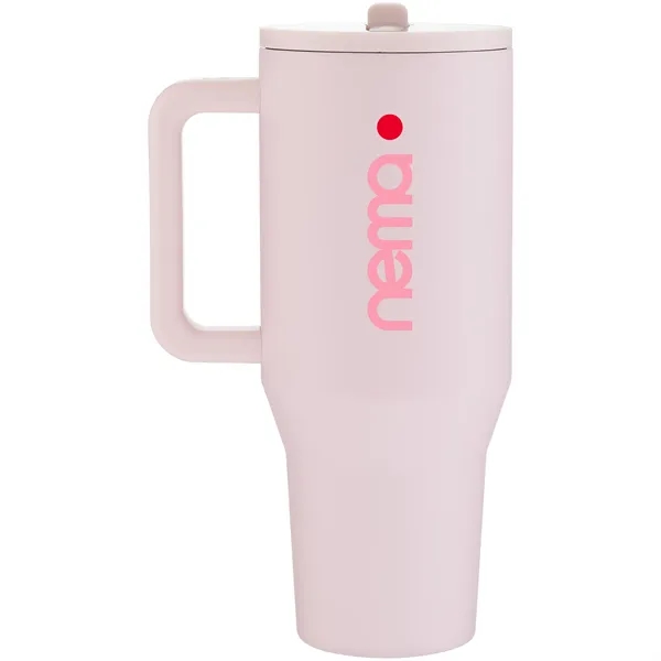 40 oz double wall 18/8 stainless steel thermal tumbler with copper... from ASI 51197 ETS Express, LLC