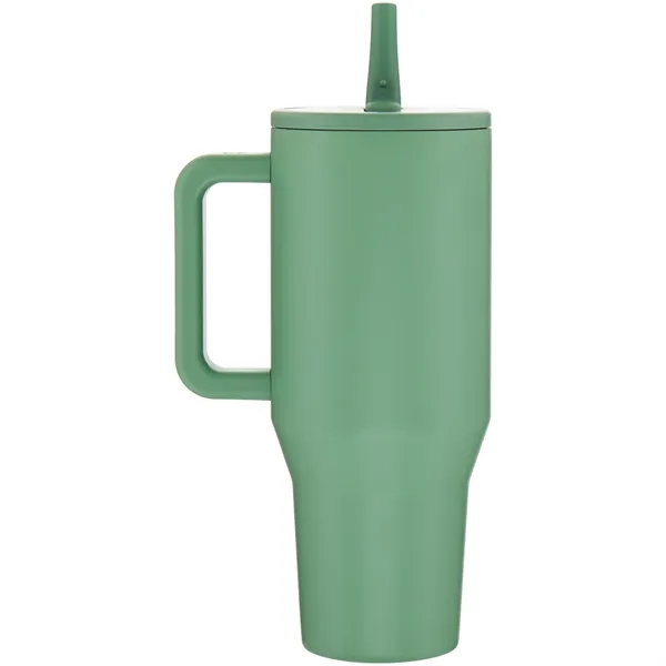 40 oz double wall 18/8 stainless steel thermal tumbler with copper... from ASI 51197 ETS Express, LLC