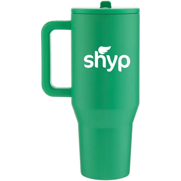 40 oz double wall 18/8 stainless steel thermal tumbler with copper... from ASI 51197 ETS Express, LLC