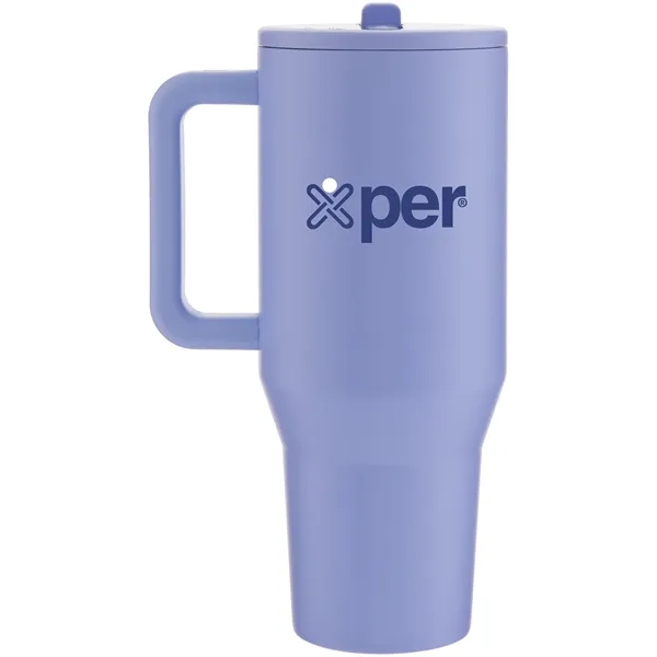 40 oz double wall 18/8 stainless steel thermal tumbler with copper... from ASI 51197 ETS Express, LLC