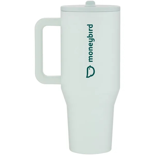 40 oz double wall 18/8 stainless steel thermal tumbler with copper... from ASI 51197 ETS Express, LLC