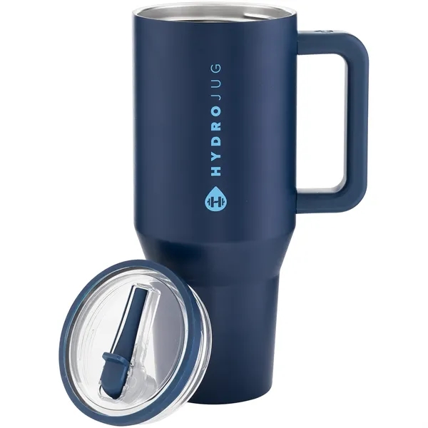 40 oz double wall 18/8 stainless steel thermal tumbler with copper... from ASI 51197 ETS Express, LLC