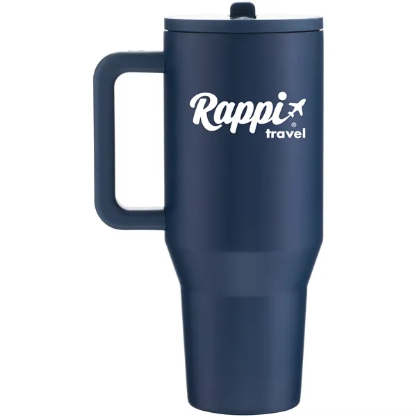 40 oz double wall 18/8 stainless steel thermal tumbler with copper... from ASI 51197 ETS Express, LLC