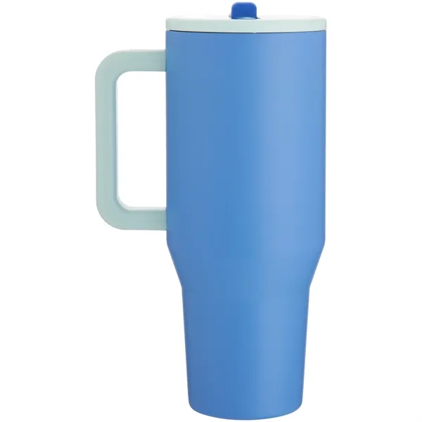 40 oz double wall 18/8 stainless steel thermal tumbler with copper... from ASI 51197 ETS Express, LLC