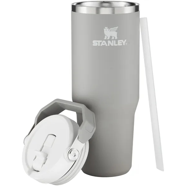 30 oz insulated stainless steel tumbler with flip straw lid, snap... from ASI 51197 ETS Express, LLC