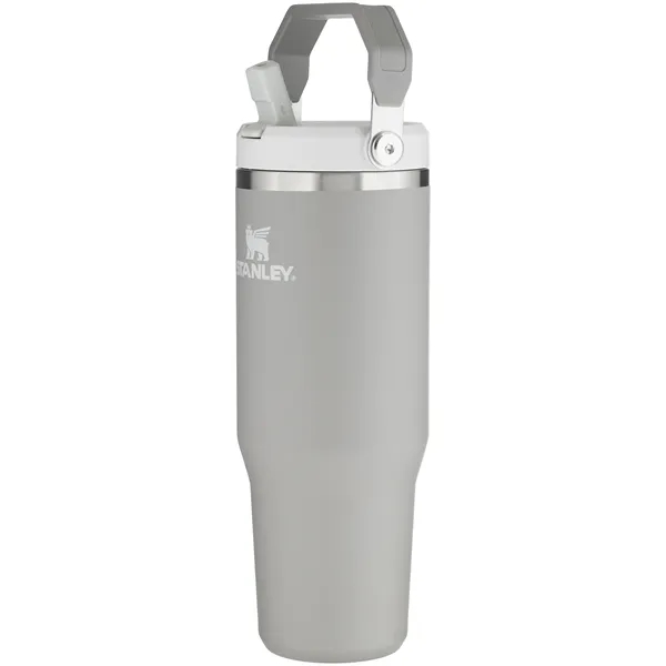 30 oz insulated stainless steel tumbler with flip straw lid, snap... from ASI 51197 ETS Express, LLC