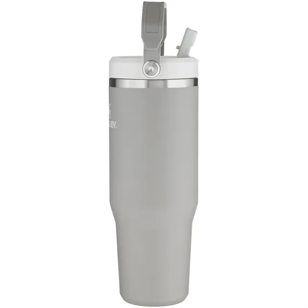 30 oz insulated stainless steel tumbler with flip straw lid, snap... from ASI 51197 ETS Express, LLC