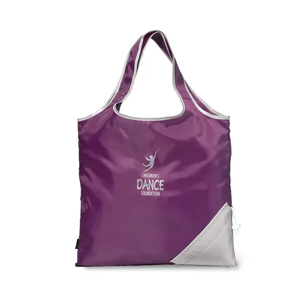 Foldaway shopper bag with 18" shoulder straps.... from ASI 56070 Gemline / Gemline®
