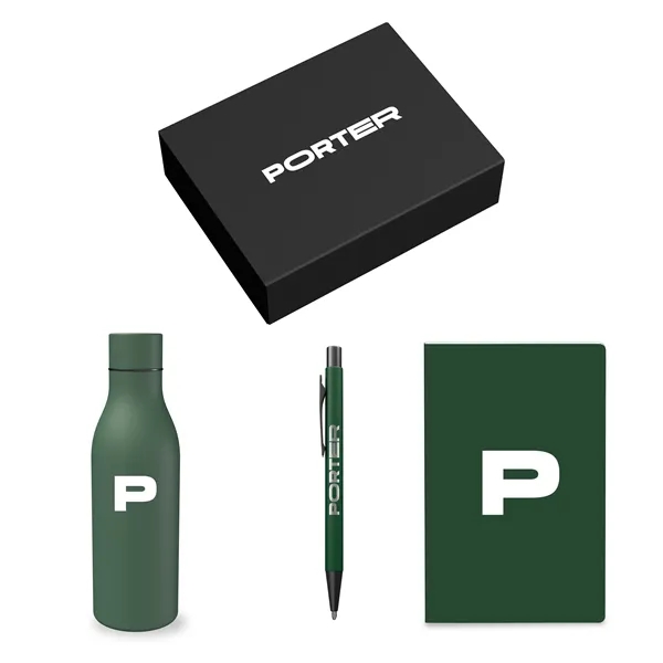 Gift Set includesP920 - SMALL JOURNAL GIFT BOX BOTTLE FITST3208 -... from ASI 88660 Spector & Co.